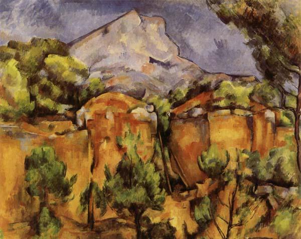 Paul Cezanne Mont Sainte-Victoire Seen from Bibemus